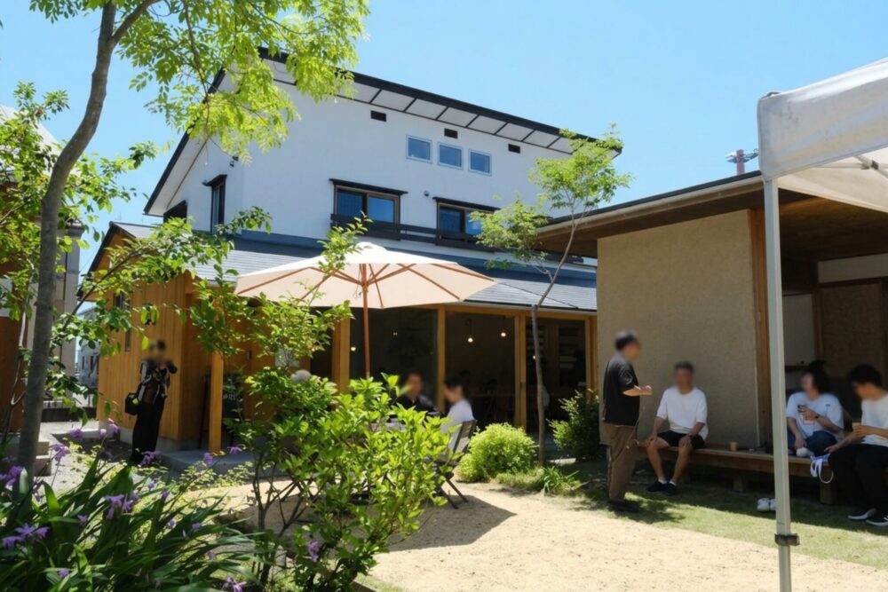 ひだままりほーむオーナー向けイベント・おかげさままつりの様子。岐阜展示場にて。